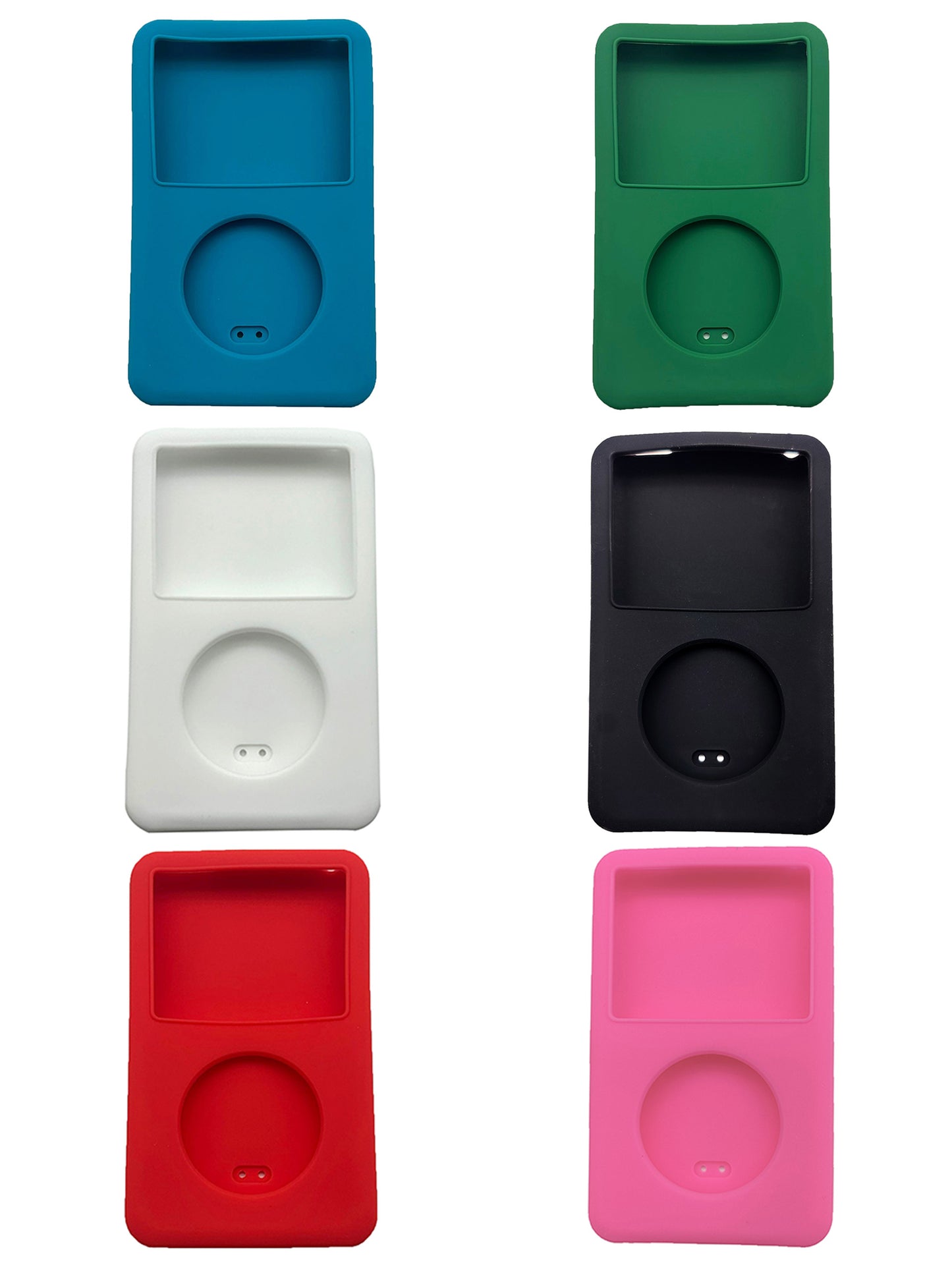 New Silicone Rubber Protective Case for Thin Model Apple iPod Video & Classic