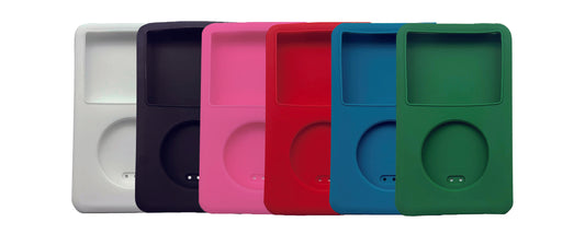 New Silicone Rubber Protective Case for Thin Model Apple iPod Video & Classic