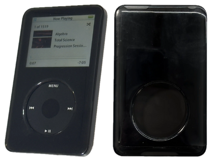 Transparent Crystal Clear Hard Protective Case Shell for Thin Apple iPod Video 5th 5.5 & iPod Classic 6th 7th 10.5mm