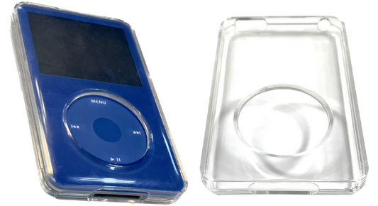 Transparent Crystal Clear Hard Protective Case Shell for Thin Apple iPod Video 5th 5.5 & iPod Classic 6th 7th 10.5mm